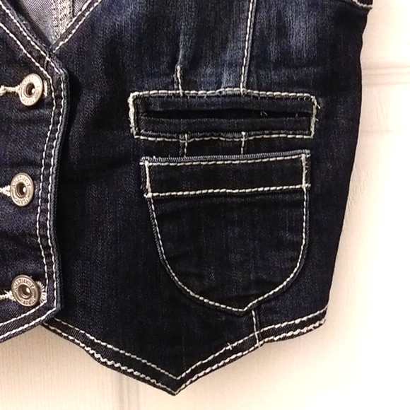 Amethyst Denim Vest - Picture 10 of 14